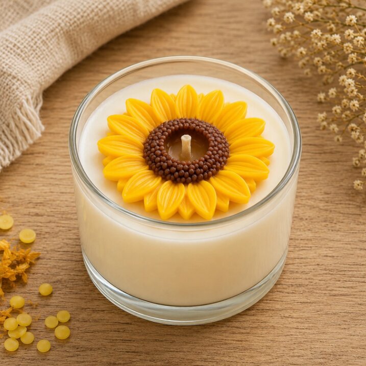 Handmade scented candles